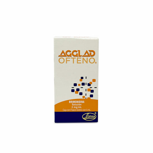 AGGLAD OFTENO 2mg/ml solución oftalmica con 5ml