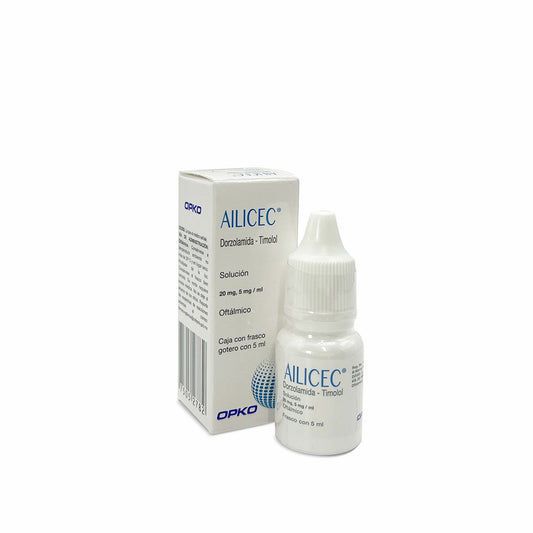 AILICEC 20/5 mg  Solución Oftálmica con 5ml
