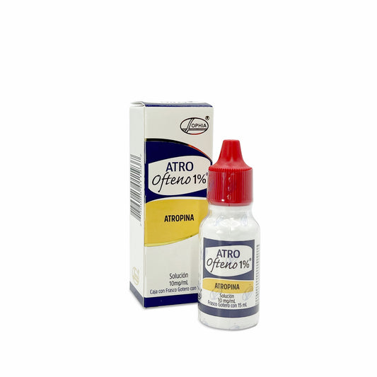 ATRO OFTENO 1% Solución Oftálmica con 15 ml