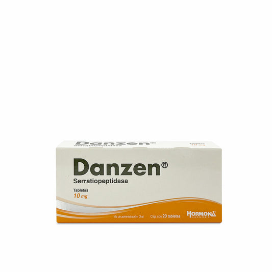 DANZEN 20 Tabletas con 10mg