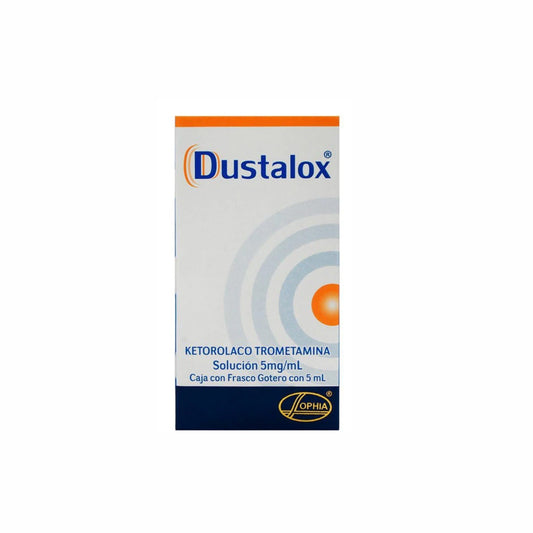 DUSTALOX 5mg/ml Solución Oftálmica con 5ml