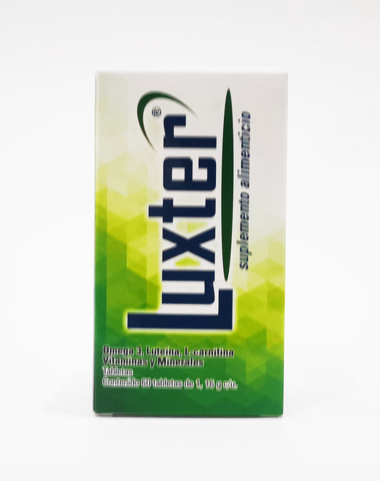 LUXTER suplemento alimenticio 1,16g c/u con 60 tabletas