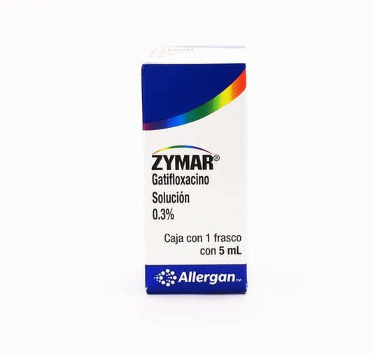 ZYMAR 0.3% Solución Oftálmica 5ml