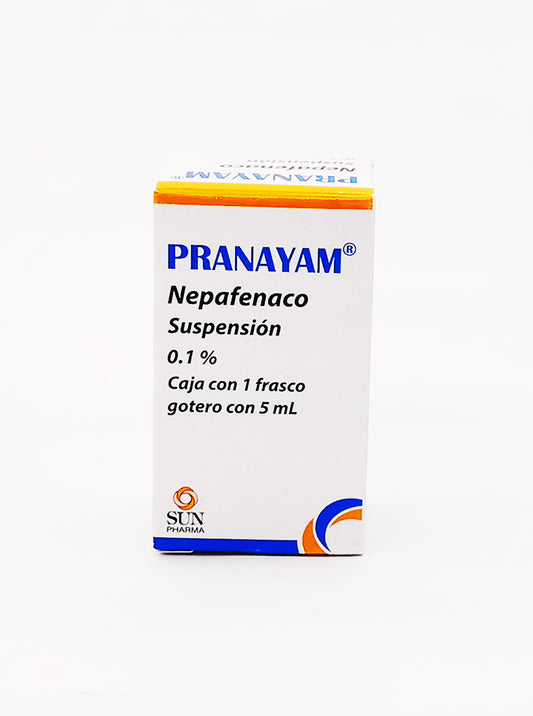 PRANAYAM 0.1% Suspensión Oftálmica con 5 ml