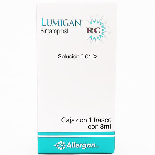 LUMIGAN RC 0.01% solución Oftálmica 3 ml