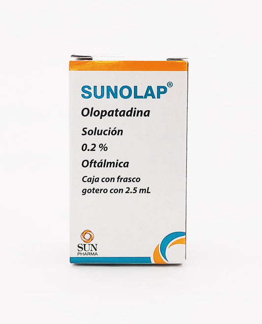 SUNOLAP 0.2% Solución Oftálmica con 2.5ML