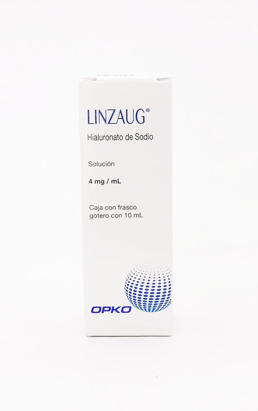LINZAUG 4mg/ml Solución Oftálmica 10 ml