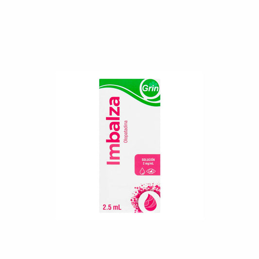 IMBALZA solución oftálmica 2mg/ml  con 2.5ml