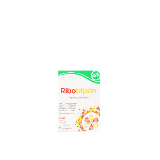 RIBOTRIPSIN grageas 25