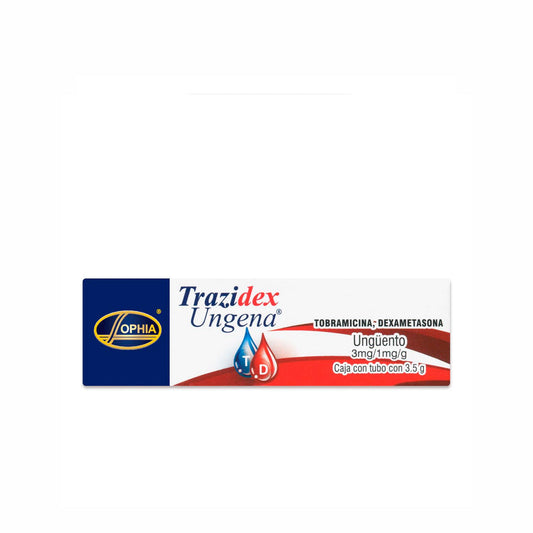TRAZIDEX UNGENA 3mg/1mg/g tubo con 3.5g