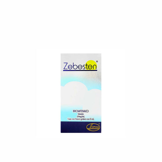 ZEBESTEN 0.9mg/1ml Solución Oftálmica con 5ml
