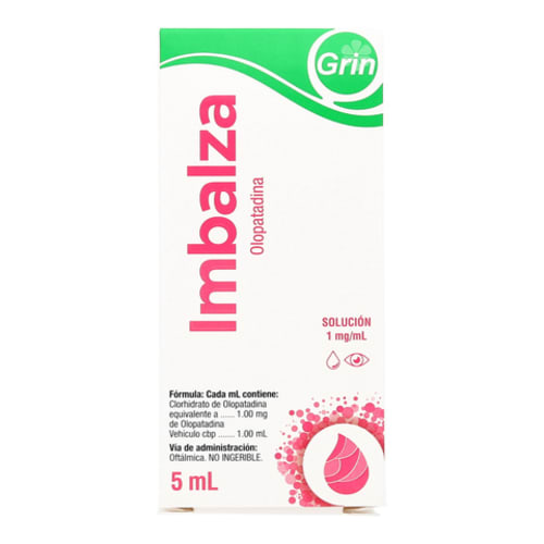 IMBALZA solución oftálmica 1mg/mL  con 5mL
