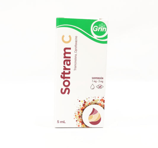 SOFTRAM C suspensión 1mg/3mg  con 5ml